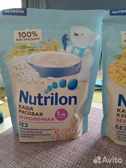 Детские каши безмолочные