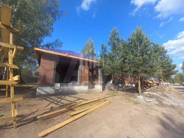 Коттедж 118 м² на участке 8 сот.