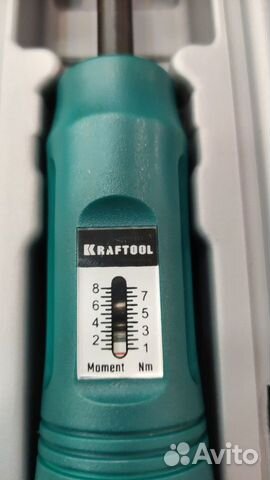 Динамометрическая отвертка kraftool