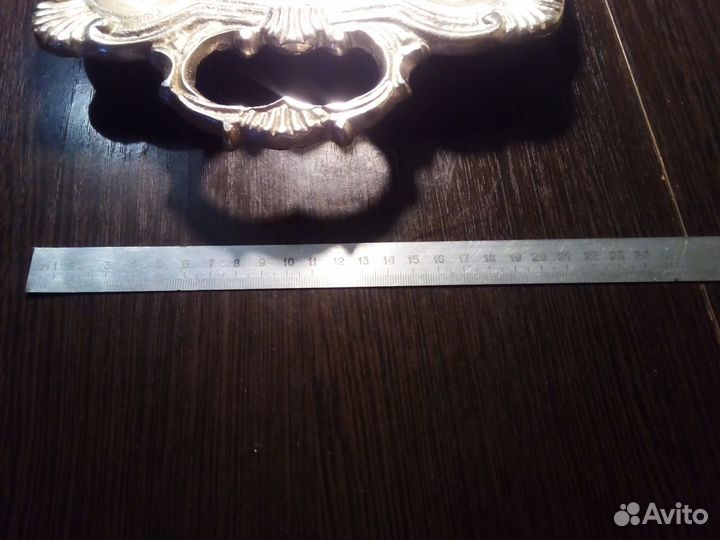 Поднос оловянный