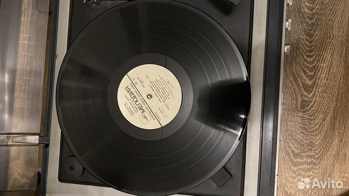 Виниловый проигрыватель Вега 109