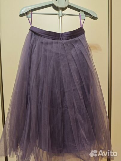 Юбка с сеткой