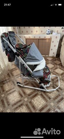 Коляска санки