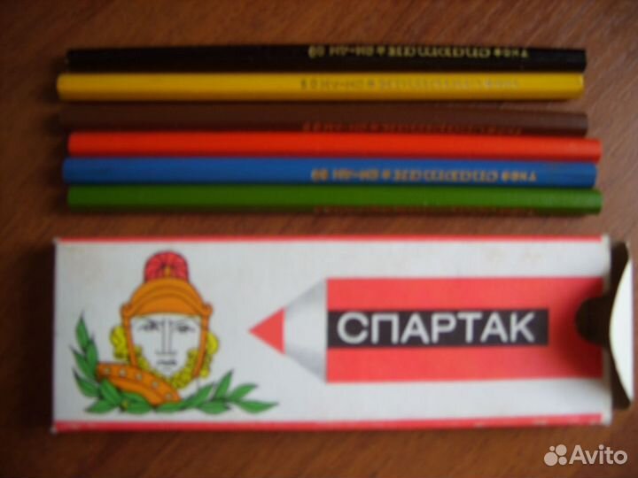 Карандаши цветные СССР