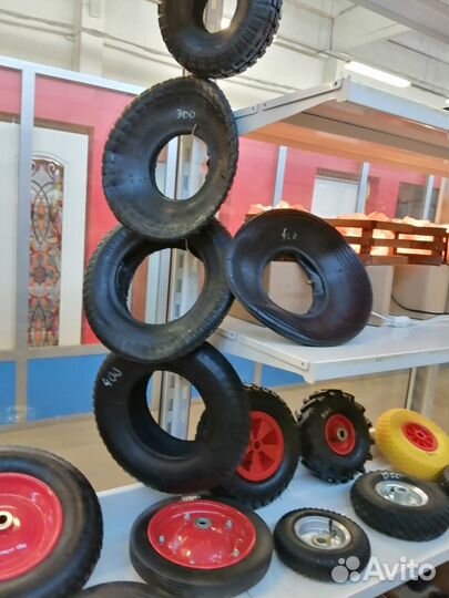 Колеса для садовой тачки