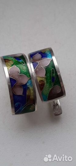 Серебряные серьги