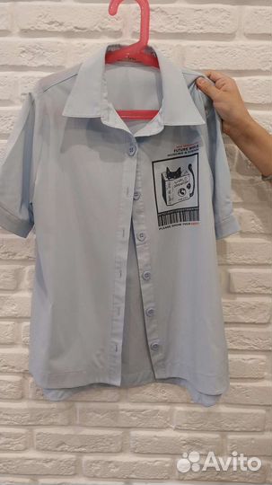 Школьные рубашки для девочек