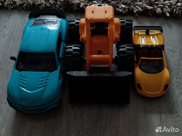 Машинки и экскаватор