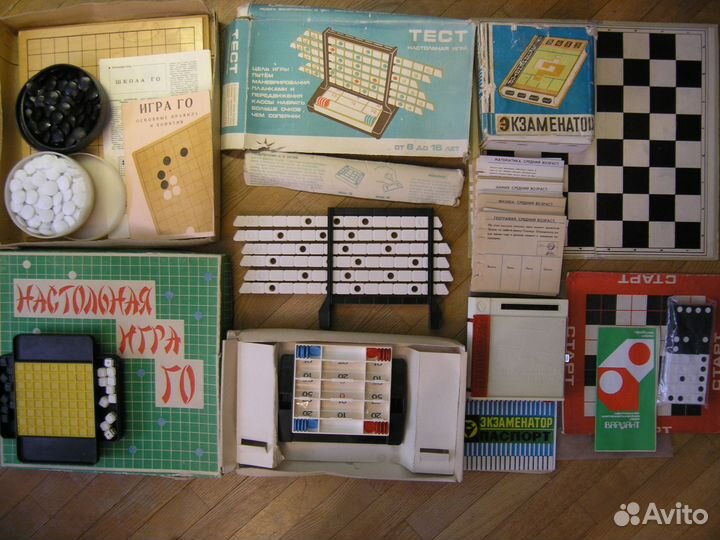 Настольные, карманные игры, головоломки СССР