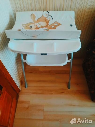 Пеленальный столик с ванночкой Cam Cambio
