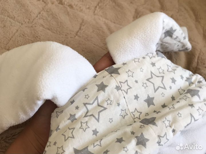 Конверт на выписку с бантом