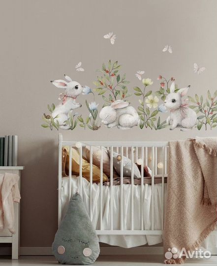 Интерьерные наклейки в детскую