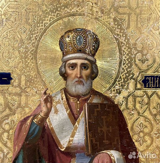 Икона Николай Чудотворец Мирликийский