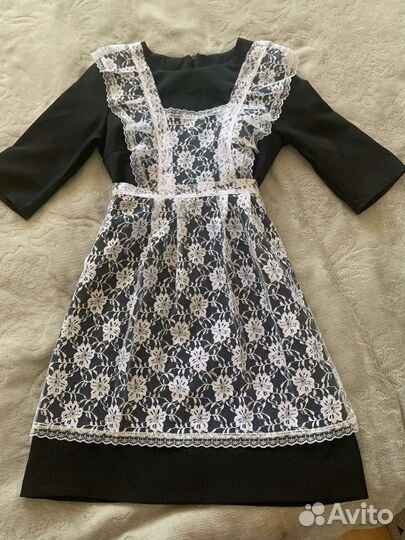 Школьный фартук и платье