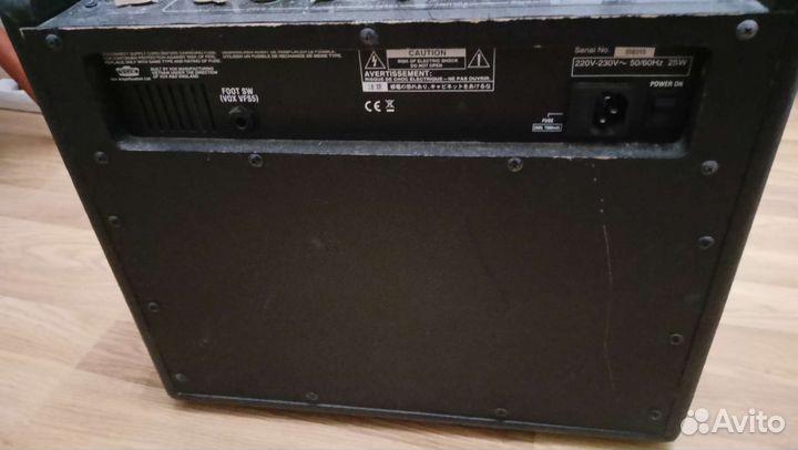 Комбик гитарный VOX VT20+ valvetronix