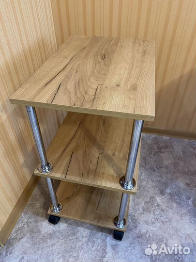 Этажерка-тележка на колесах