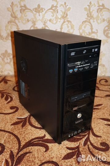 Компьютер на базе Intel для работы, учебы и игр