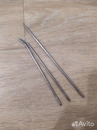 Спицы и крючки для вязания разные