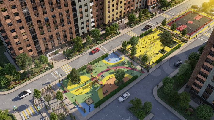 3-к. квартира, 93,5 м², 13/16 эт.