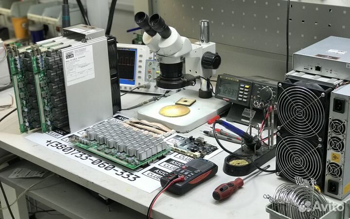 Ремонт асик майнеров