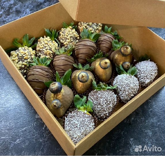 Клубника в шоколаде