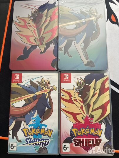 Pokemon sword and shield +2 стилбука