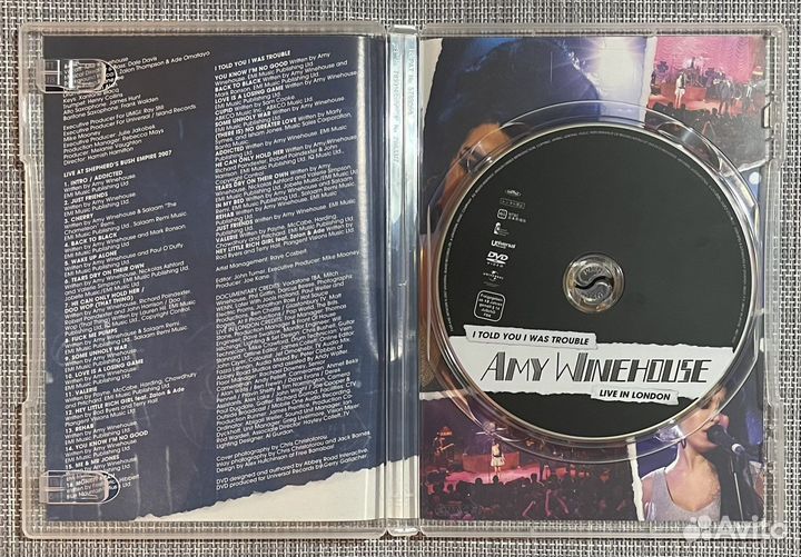 Amy Winehouse-I Told You I Was Trouble Japan DVD