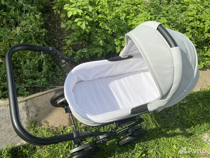 Коляска 2 в 1 эко кожа Cocoline