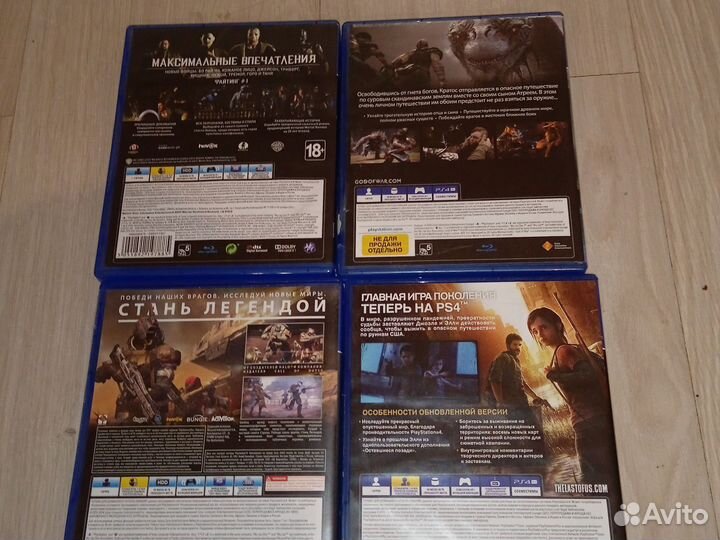 Игры для приставок ps4