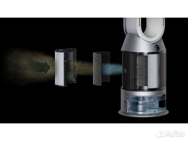 Очиститель и увлажнитель Dyson PH3A White Nickel