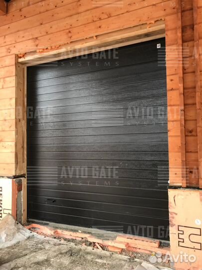 Гаражные ворота секционные