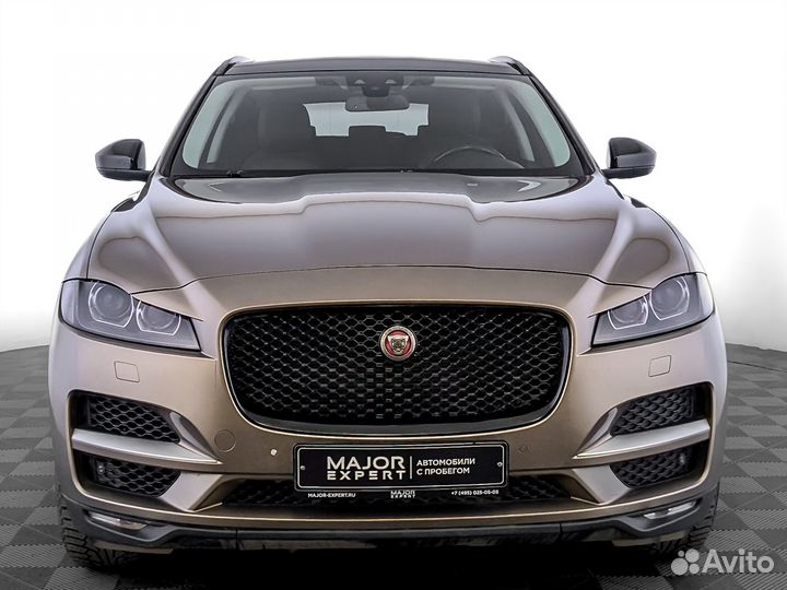 Jaguar F-Pace 2.0 AT, 2017, 119 322 км