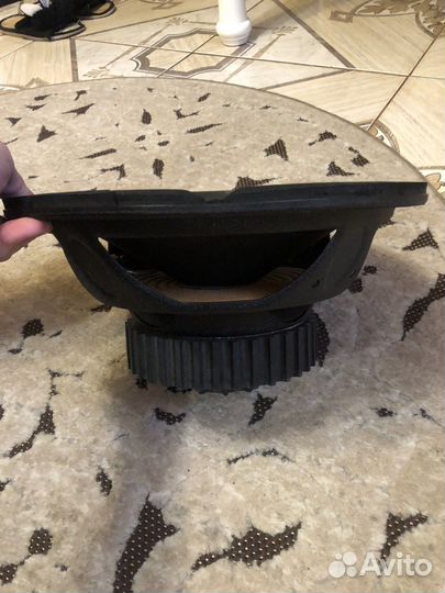 Сабвуфер с коробом и усилитель