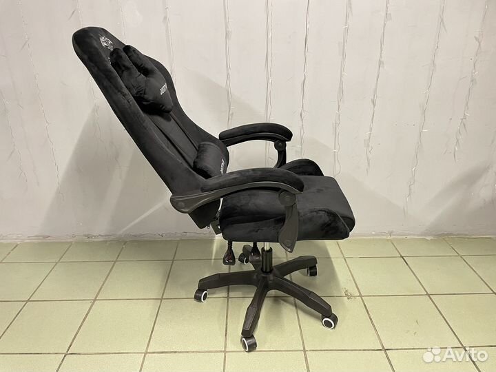 Игровое кресло компьютерное кресло велюр