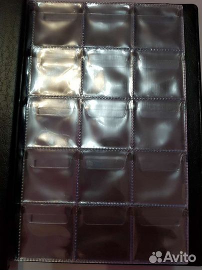 Альбомы для монет разных размеров