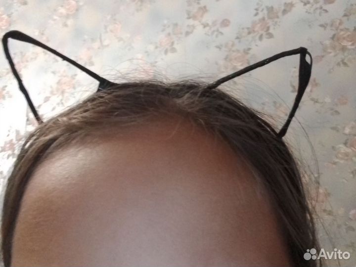 Кошачий уши ободок