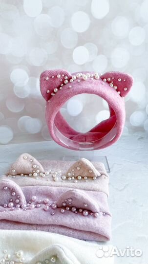 Повязка ушки кошки