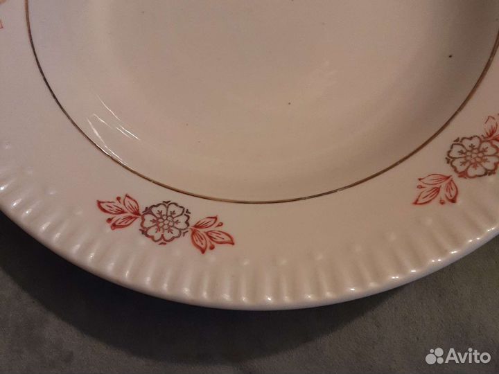 Тарелки суповые 6 шт. Диаметр 20 см