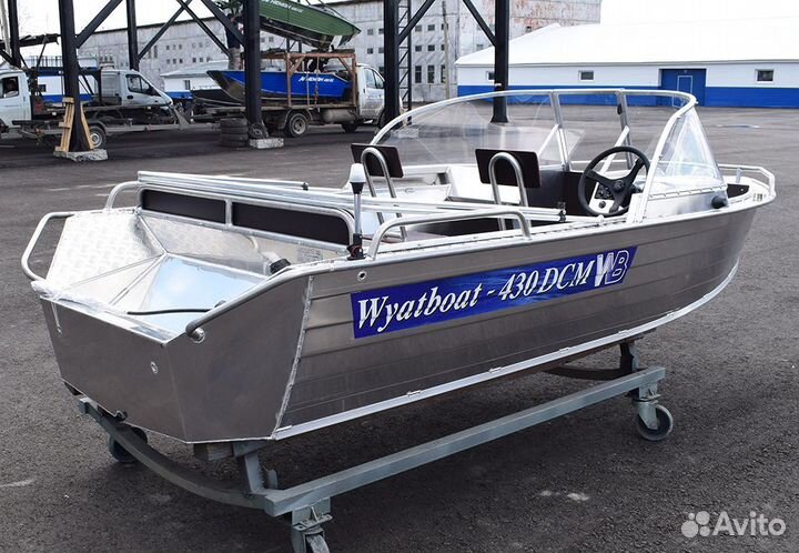Новая лодка Wyatboat 430DCM