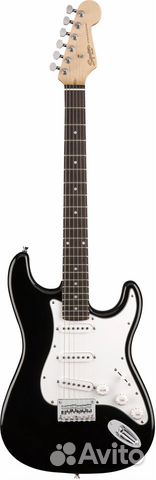 Fender squier MM stratocaster hard tail black