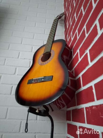 Гитара широкий гриф новая