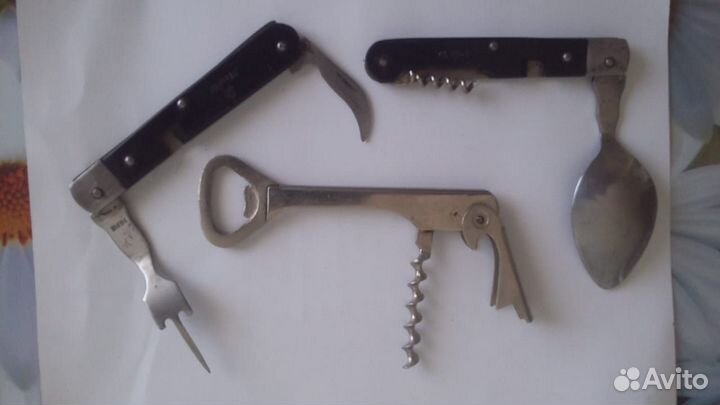 Походный штопор,рыбочистку из СССР