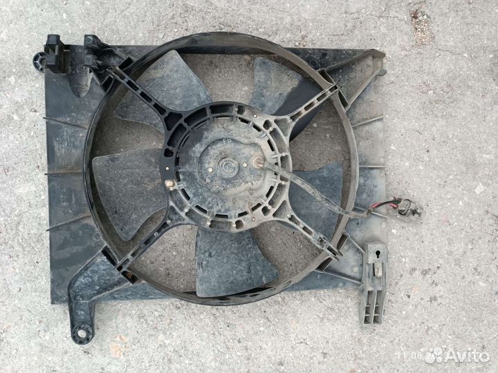 Вентилятор охлаждения радиатора Шевроле Авео
