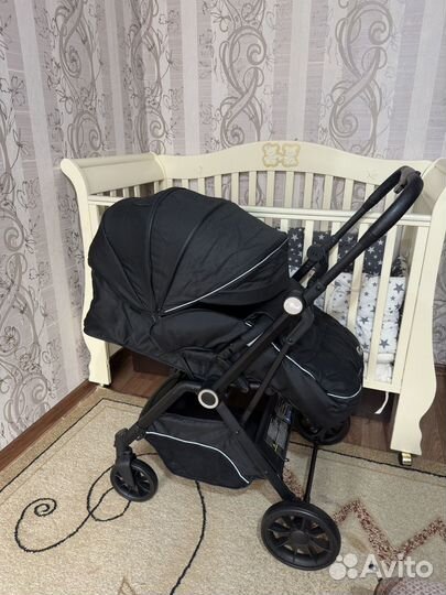 Коляска прогулочная новая с реверсивным блоком