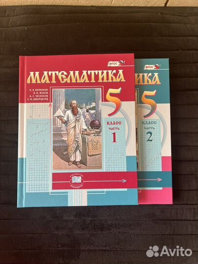 Математика 5 класс виленкин 1-2 части