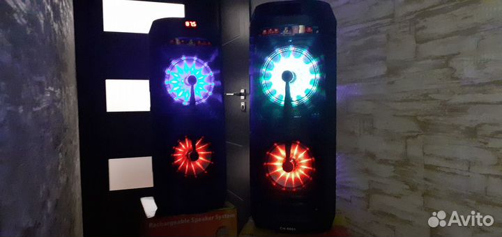 Большая колонка 64см Speaker Dance Party Караоке
