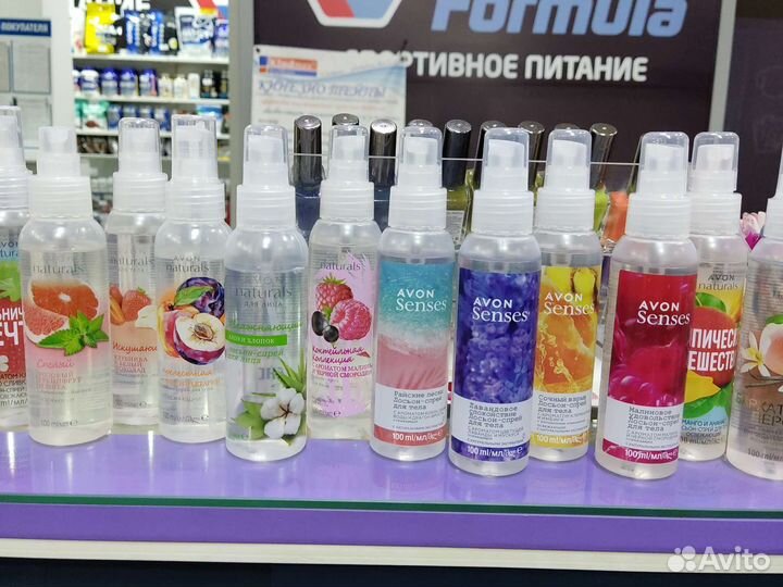 Фруктовые спреи для тела Avon и Victoria Secret