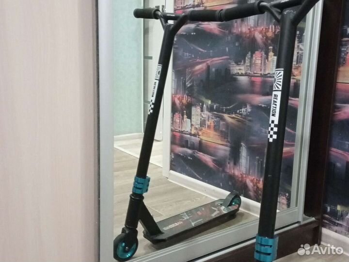 Трюковой самокат reaction stunt есть торг