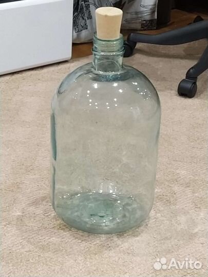 Бутыль стеклянная 10 литров