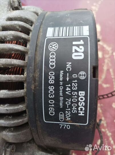 Генератор Bosch 120A 1.8T